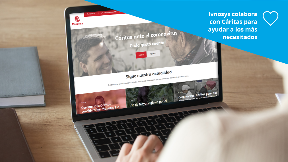 Ivnosys colabora con Cáritas para ayudar a los más necesitados