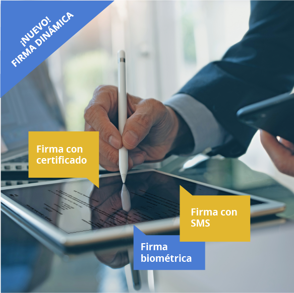 firma dinámica